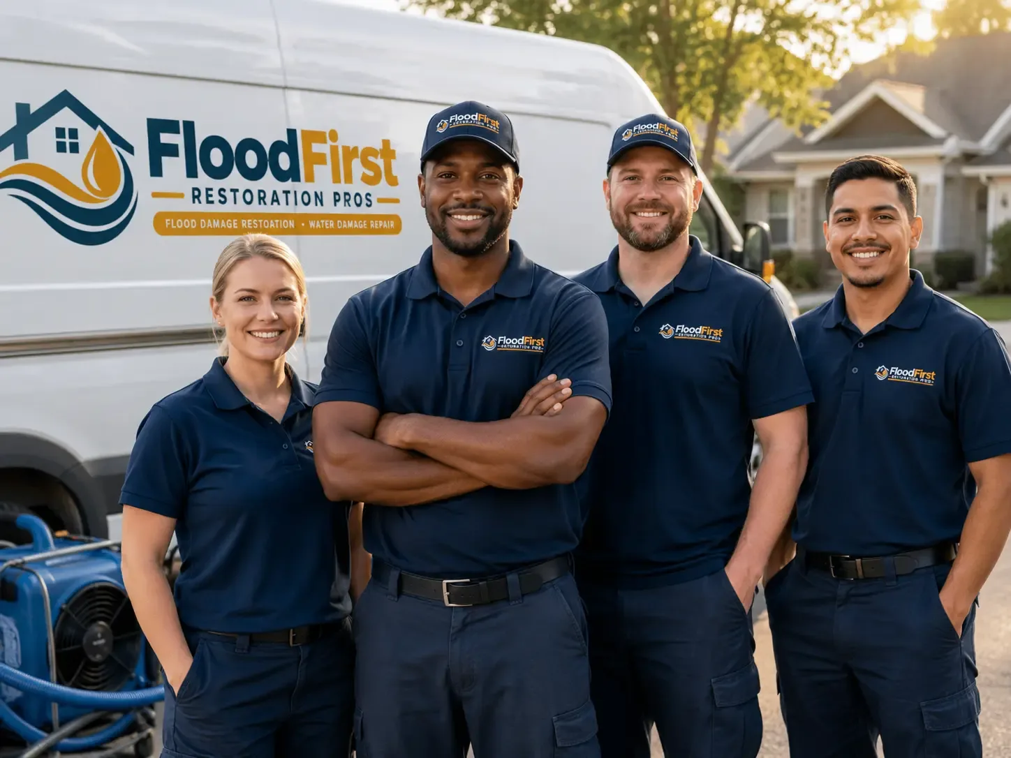 Flood Damage Restoration company in Mcclure, OH